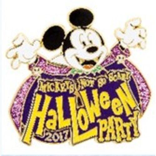 Mickey 2017 Logo - Disney Mickey's Halloween Party Pin - 2017 Logo - Mickey