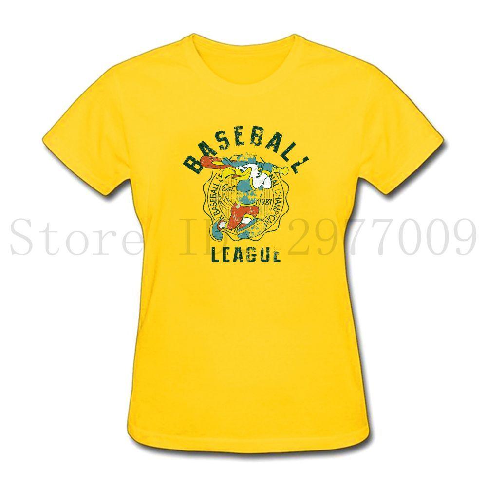 100 Most Popular Clothing Logo - Baseball Legend Logo Creative Design 100% Cotton Round Neck Women's ...