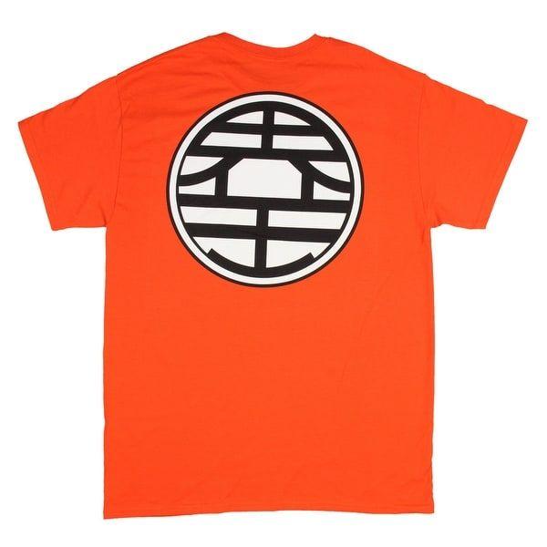100 Most Popular Clothing Logo - Shop Dragon Ball Z Shirt Goku King Kai's Kanji Logo Manga Mens Adult ...