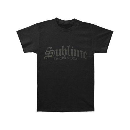 100 Most Popular Clothing Logo - Sublime Men's Stamp Logo T Shirt Black