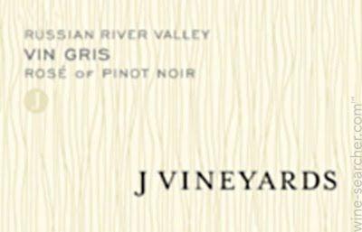 J Vineyards Logo - 2017 J Vineyards & Winery Vin Gris, Rus ... | tasting notes, market ...