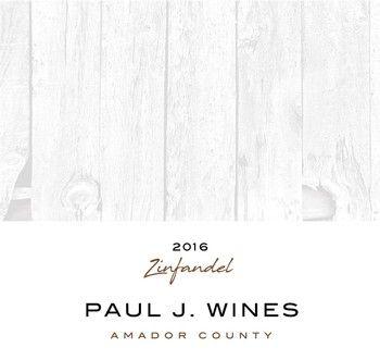 J Vineyards Logo - Paul J Wines - Products - Zinfandel