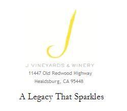 J Vineyards Logo - J News You Can Use: J Vineyards & Winery Barrel Room Video!