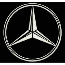 Benz Logo - Embroidered Patch For Clothes MERCEDES BENZ (Logo)
