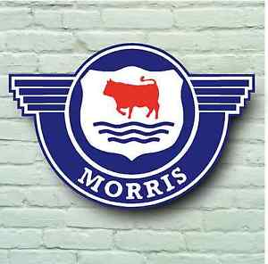 Morris Car Logo - MORRIS MINOR BADGE LOGO 2FT LARGE GARAGE SIGN WALL MINOR BRITISH