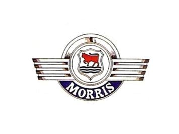 Morris Car Logo - MORRIS MINOR TRAVELLER - WHITE | 1:76 Diecast Model Car