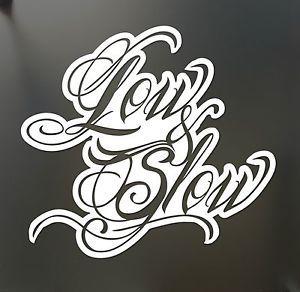 Slow Honda Logo - Low and Slow inked sticker Funny JDM & honda lowered slammed car ...
