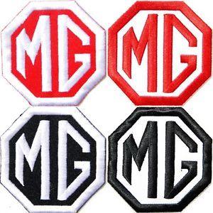 Morris Car Logo - MG Morris MGA MGB Car Racing Patch Iron on T shirt Jacket Cap Badge ...