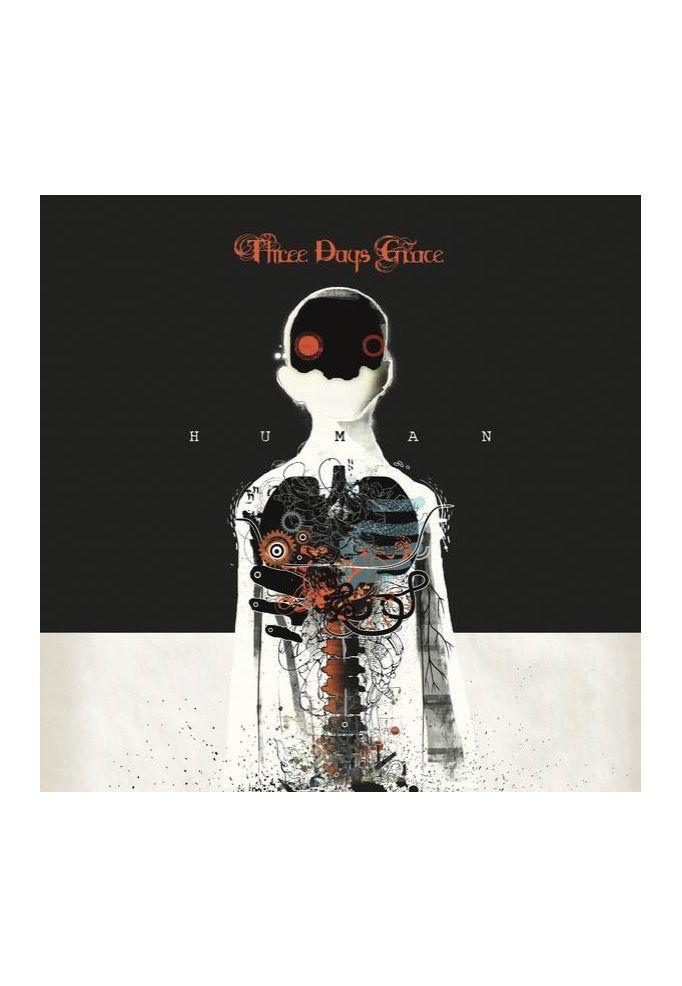 Three Days Grace Logo - Three Days Grace - Human - CD - Official Punk Rock Merchandise Shop ...