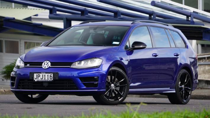 Volkswagen Wolf Logo - Volkswagen Golf R wagon is a wolf in suburban clothing | Stuff.co.nz