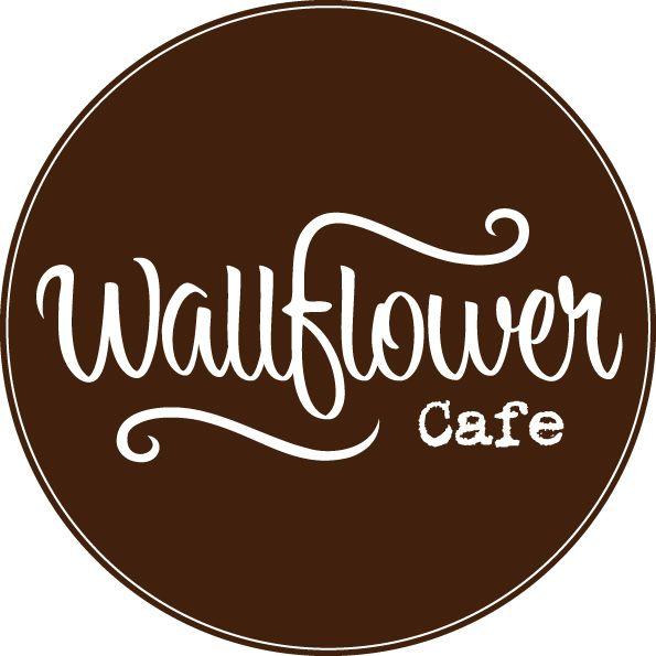 Wall Flower Logo - Wallflower Cafe // Threads & More - www.justinemoore.com.au