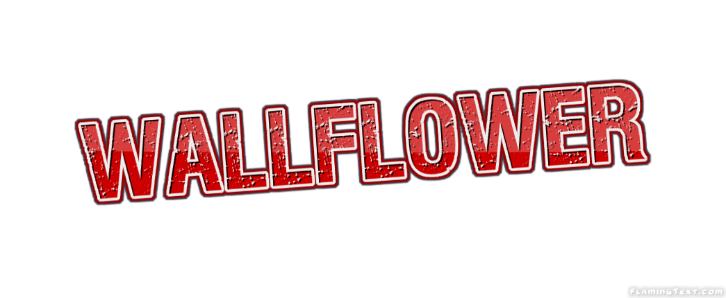 Wall Flower Logo - Wallflower Logo | Free Name Design Tool from Flaming Text