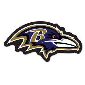 NFL Ravens Logo - Baltimore Ravens Logo on the GoGo [NEW] NFL Car Auto Emblem Sign ...