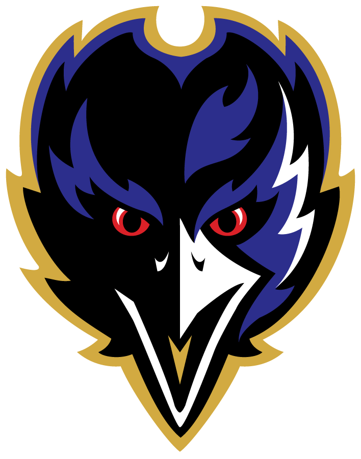 Ravens Logo - Baltimore Ravens Alternate Logo - National Football League (NFL ...