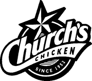 Church's Chicken Logo - CHURCH'S CHICKEN SINCE Atlanta GA