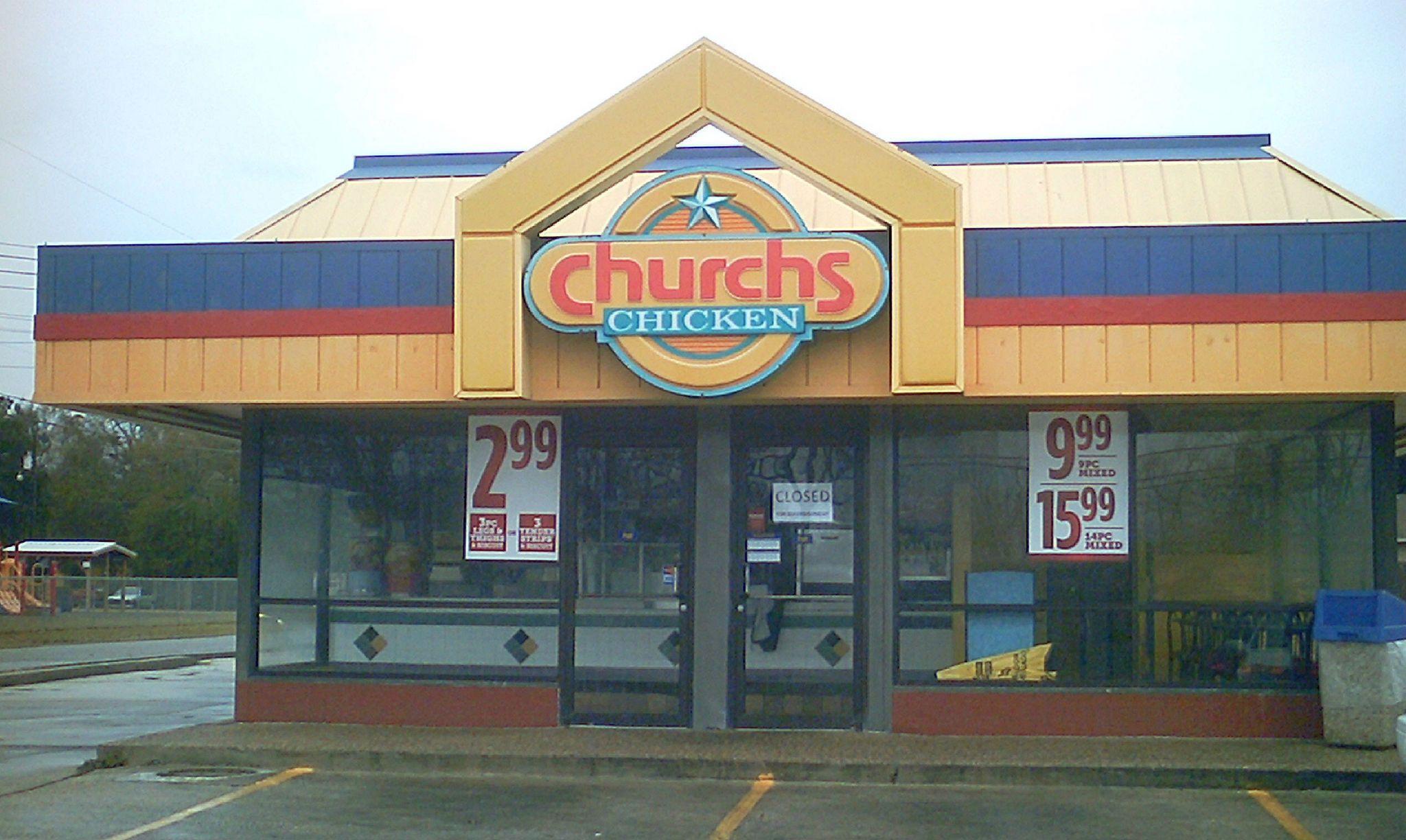 Church's with Restaurant Logo - Church's chicken restaurant in Moss Point damaged by fire | gulflive.com