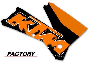 Factory KTM Logo - Factory KTM Team Style Shroud Graphics