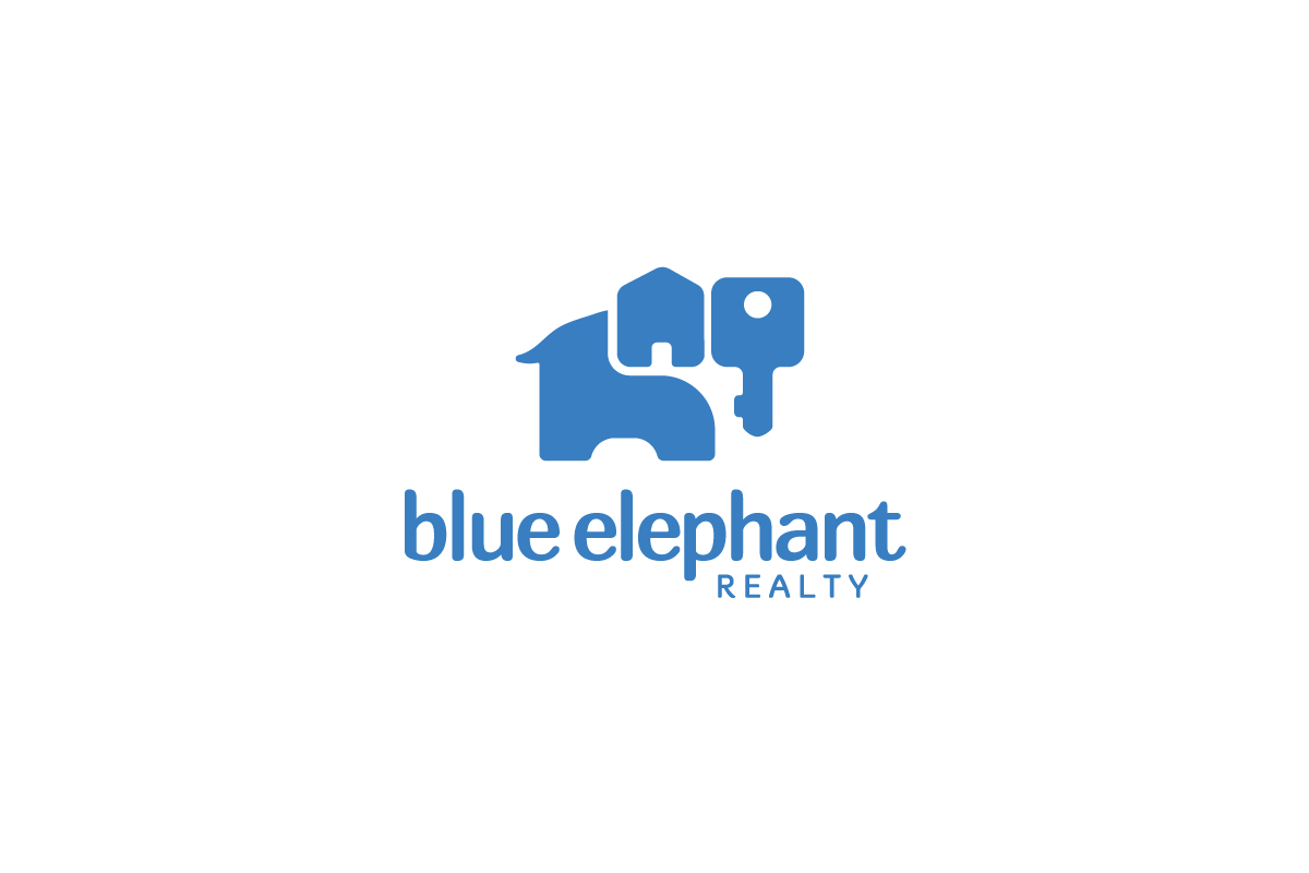 Blue Elephant Logo - Blue Elephant Realty Logo Design | Logo Cowboy