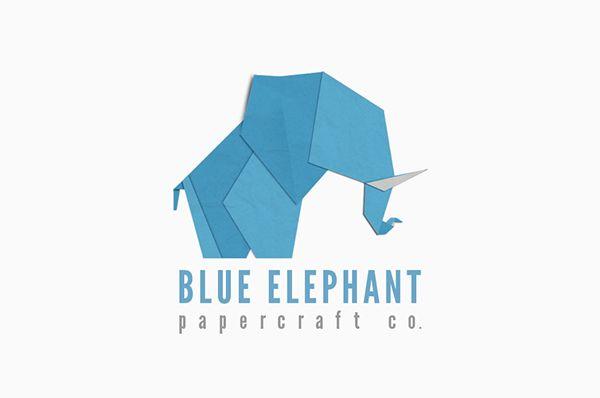 Blue Elephant Logo - Logo Design & Branding