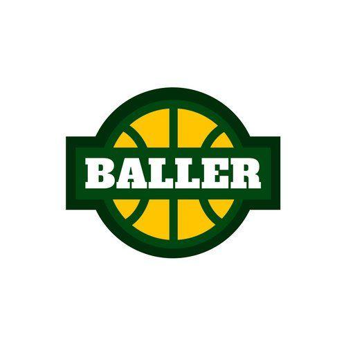 Basketball Logo - Green and Yellow Basketball Logo - Templates by Canva