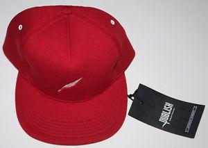 Red White Feather Logo - New Men's PUBLISH BRAND Feather Logo Red White Strapback Streetwear ...