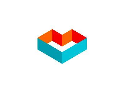 Ml Logo - ML / M + L + heart = geometric monogram / logo design symbol by Alex ...