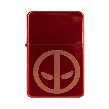 Crimson Colored Logo - Amazon.com: Lighter - Deadpool Crimson Red L1: Health & Personal Care