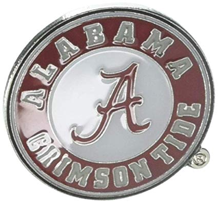 Crimson Colored Logo - Amazon.com : NCAA Alabama Crimson Tide Logo Pin : Sports Related ...