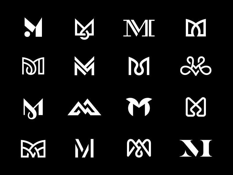 M Symbol Logo - M / Eighth-Finals | logo | Logo design, Logos, Typography logo