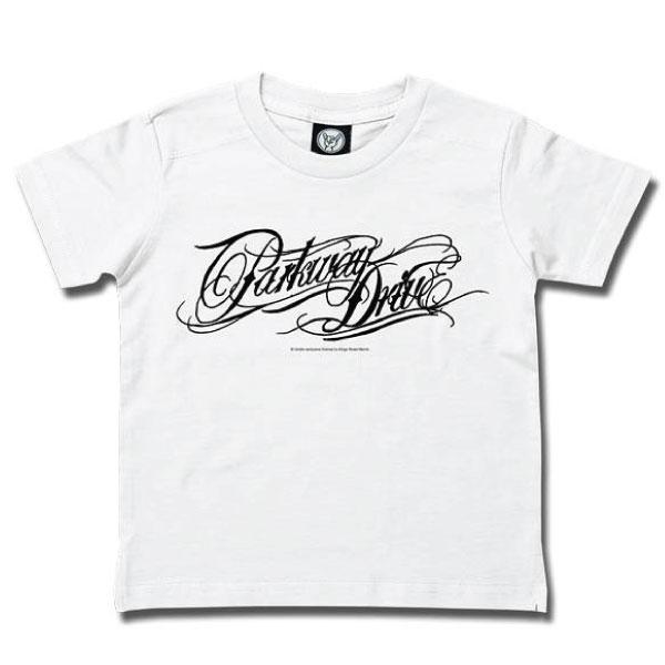 Parkway Products Logo - Parkway Drive Kids White T-shirt - Logo – KidVicious.co.uk