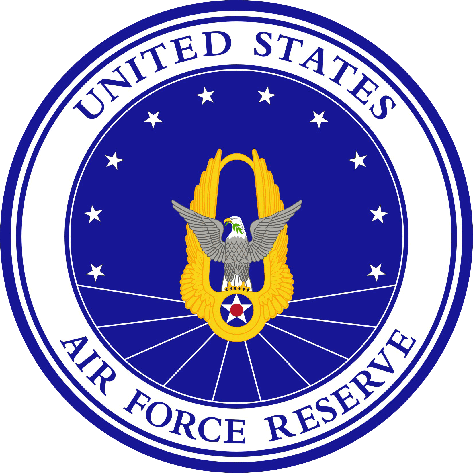 Blue Military Logo - Military Service Seals