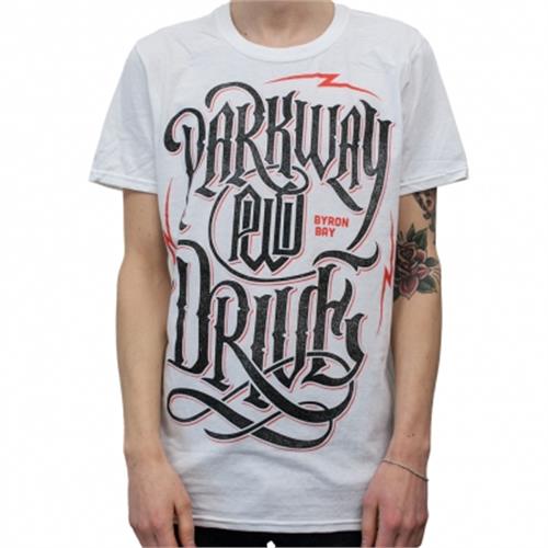 Parkway Products Logo - Backstreetmerch | Electric Logo (White) | Parkway Drive