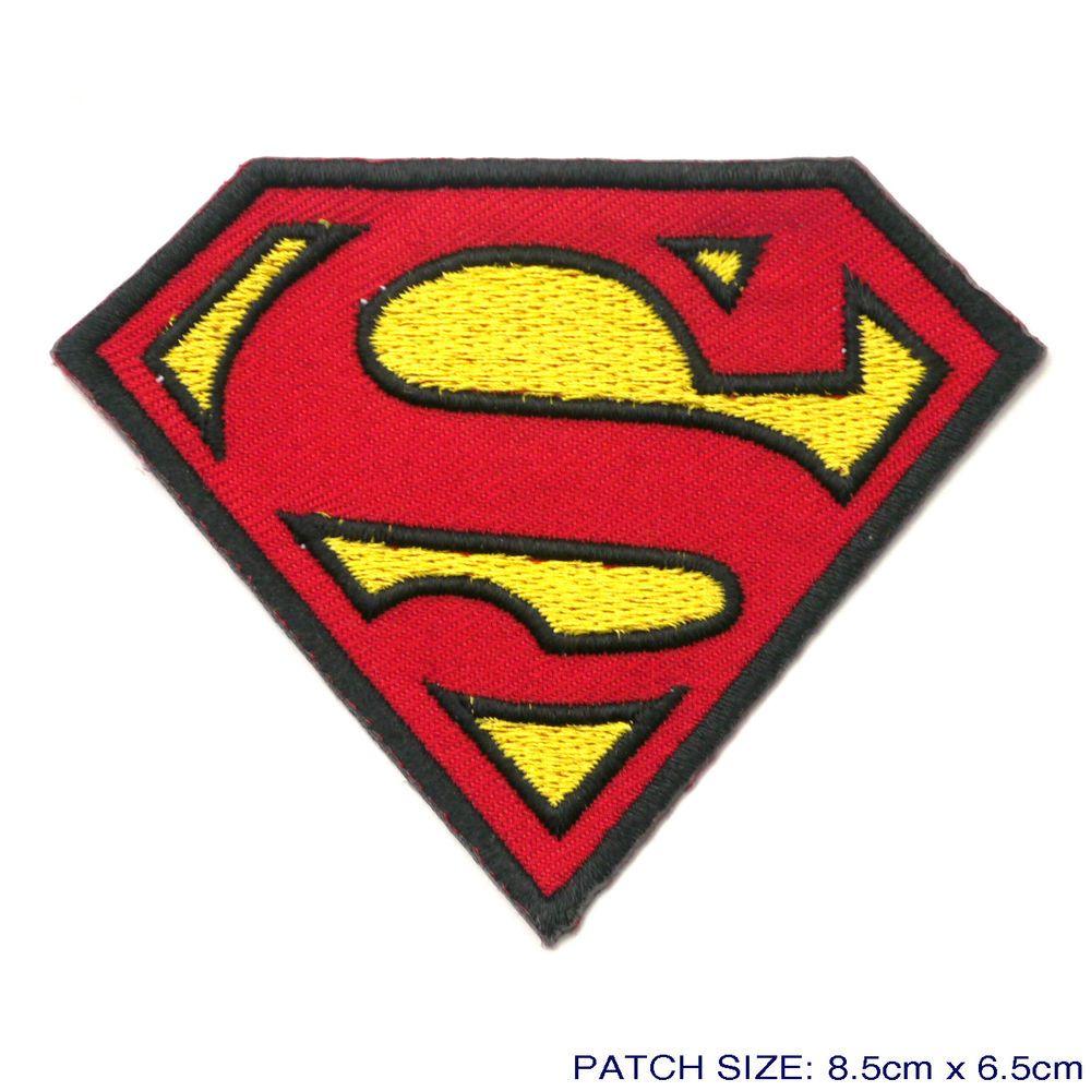 Cool S Logo - SUPERMAN S Logo Iron On Patch Style Embroiderey