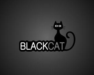 Black Cat Logo - BlackCat Designed