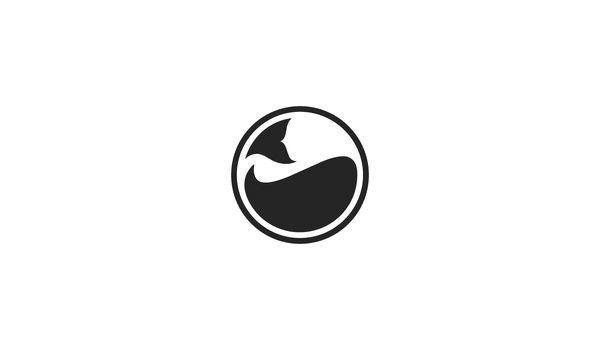 Circular White Globe Logo - Best Whale Logos Elevn Lifestyle Website image on Designspiration
