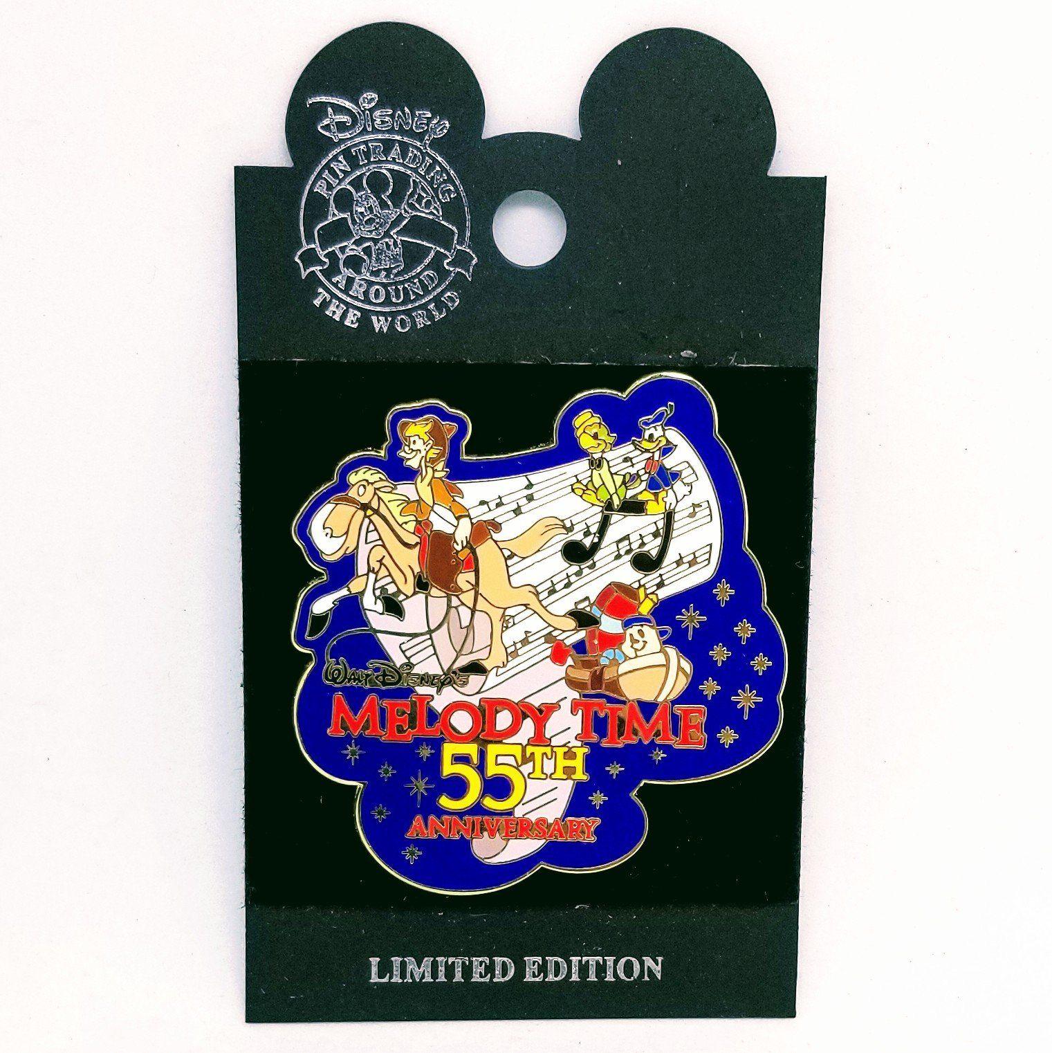 Melody Time Logo - Melody Time 55th Anniversary Pin