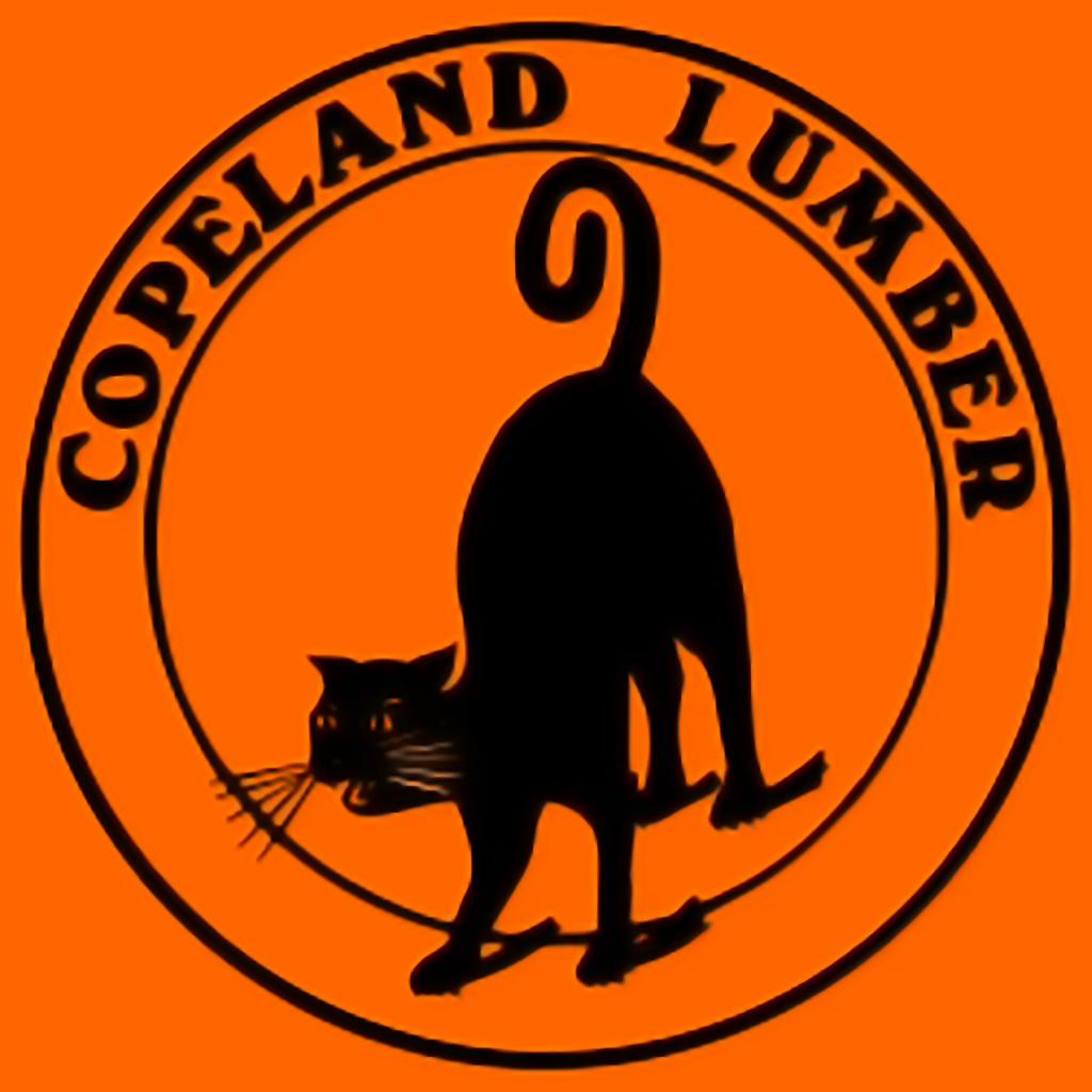 Black Cat Logo - Copeland Lumber Black Cat Logo - Multnomah Historical Association