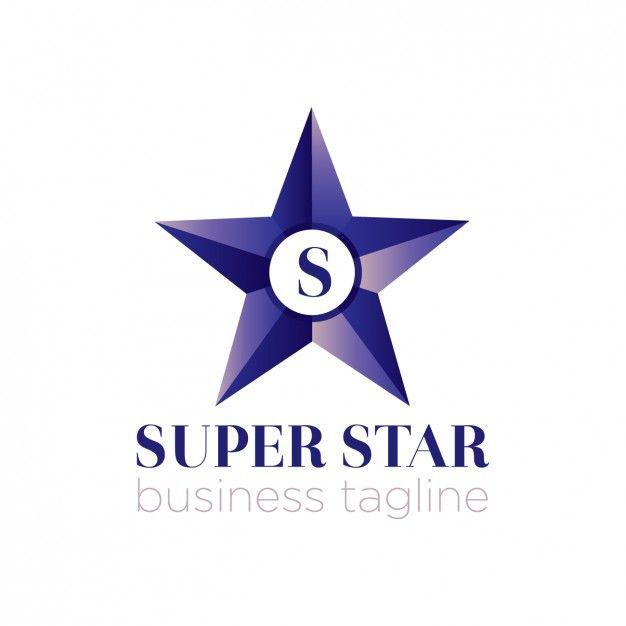 Blue Star in Circle Logo - Blue star logo design Vector | Free Download