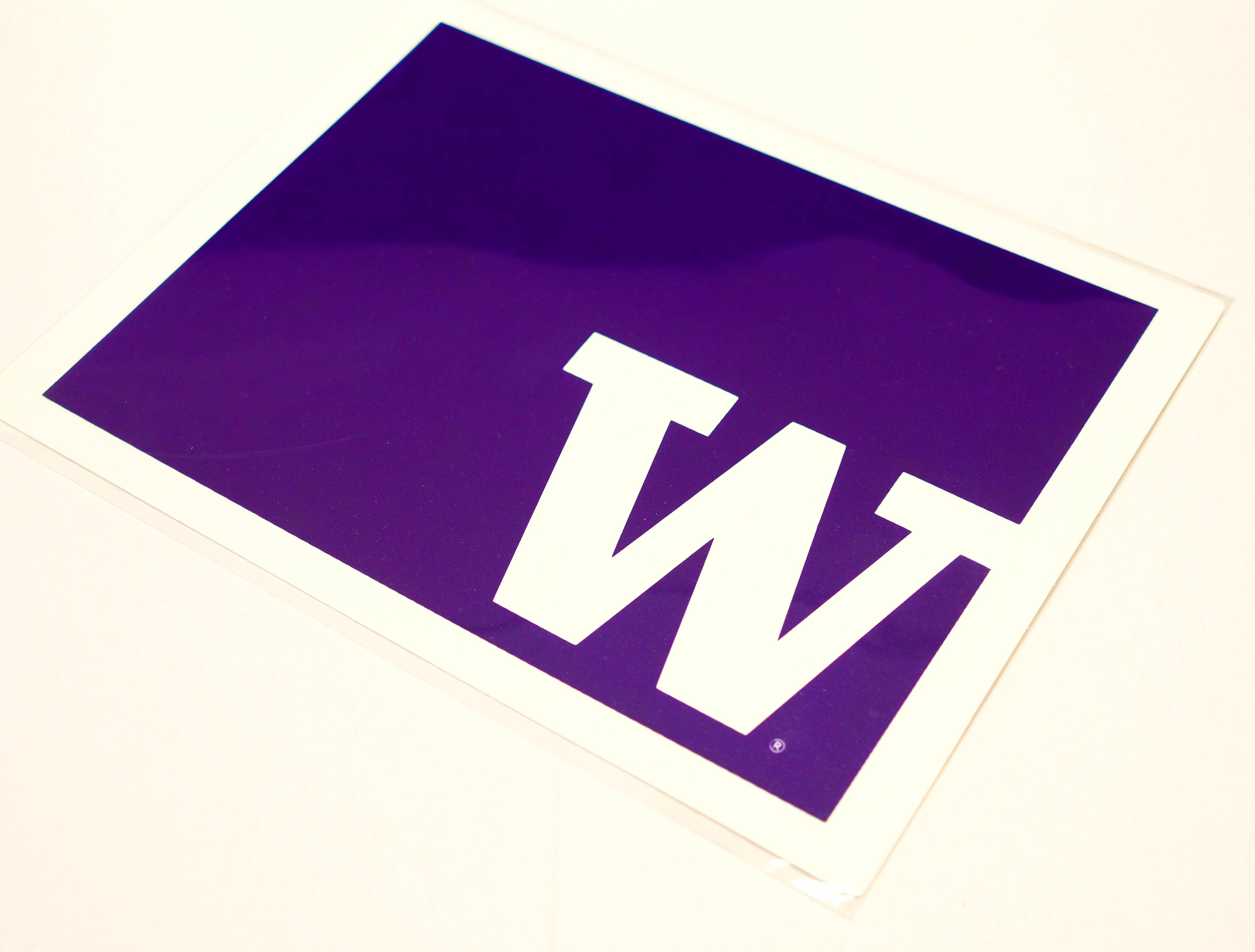 Purple and White w Logo - Brand swag