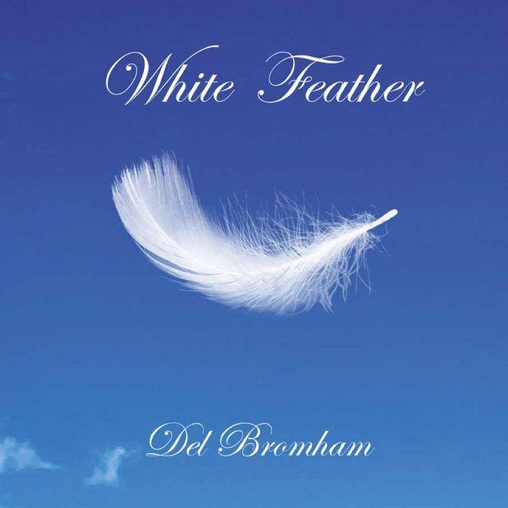 Red White Feather Logo - Del Bromham: White Feather - Cherry Red Records
