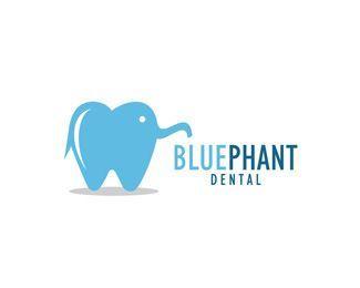 Blue Elephant Logo - blue elephant dental. logos. Dental logo, Logo design