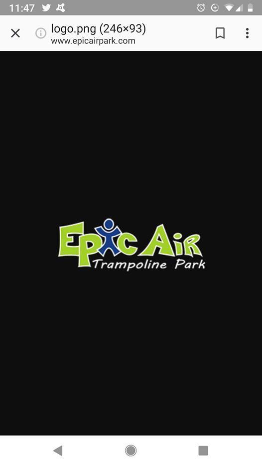 Epic Air Logo - Epic Night at Epic Air Trampoline Park, South Elgin