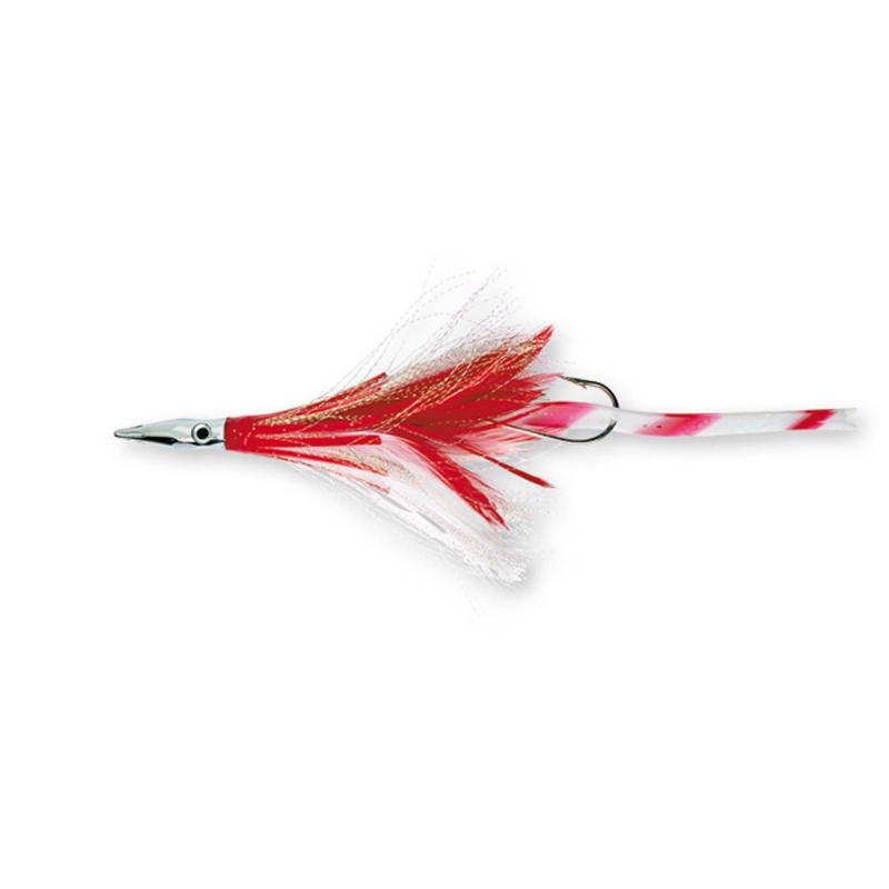 Red White Feather Logo - Diamond Jet Feather Red White