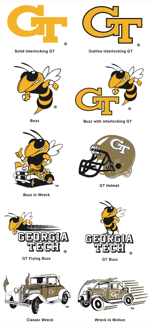 Georgia Tech Logo - Georgia Tech logos | Georgia Tech | Logos, Georgia tech football ...