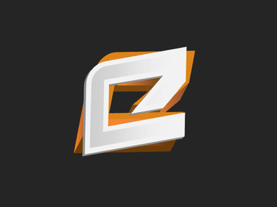 Orange Letter E Logo - 3D Letter 'E' Logo design. by Jackk Designs | Dribbble | Dribbble