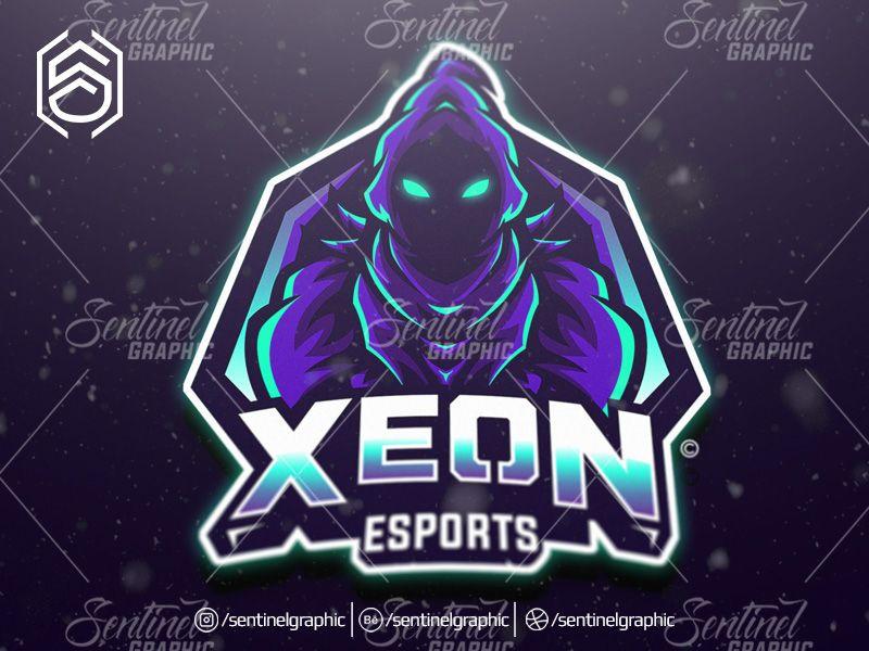 Xeon Logo - XEON Clan Club Logo Esport Mascot Team Sport Game