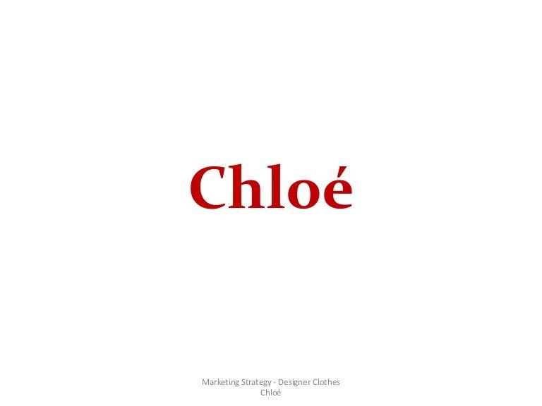 Chloe Richemont Logo - Chloé