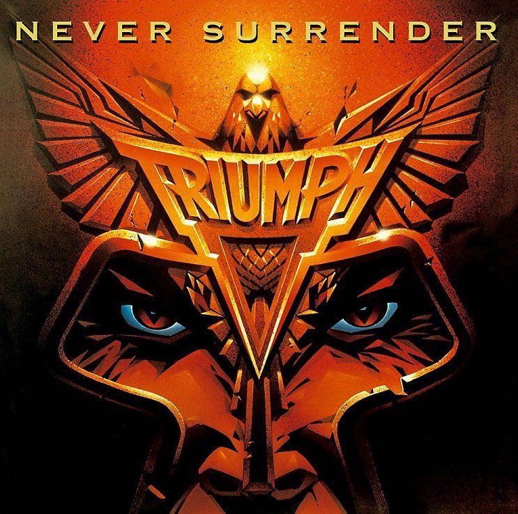 Triumph Band Logo - Never Surrender