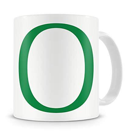 Cool Letter O Logo - Letter O Mug O Mug, O Letter Mug, O Mug Gift