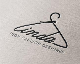 Fashion Designer Logo - Linda High Fashion Designer Logo | Raquel | Pinterest | Logo design ...